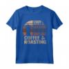 Scusa Caffè Tostatura Uomini - Divertente Maglietta per Barista con Frase Vintage - Adatta per Uomini e Ragazzi