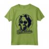 Big Lebowski The Dude Abides Classic Circle Logo Maglietta - Official HapTiger Apparel for Movie Fans