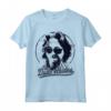 Big Lebowski The Dude Abides Classic Circle Logo Maglietta - Official HapTiger Apparel for Movie Fans