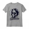 Big Lebowski The Dude Abides Classic Circle Logo Maglietta - Official HapTiger Apparel for Movie Fans