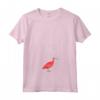 Trinidad e Tobago Scarlett Ibis Maglietta con Collo a V - Orgoglio Trinbagoniano e Cultura - Ideale per il Carnevale e Rappresentare la Bandiera