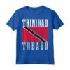 Trinidad & Tobago Bandiera Maglietta - Design Vintage - Ottimo Regalo o Souvenir