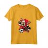 Donna Dabbing Cane Trinidad e Tobago Calcio - Bandiera Trinidad Maglietta con Collo a V - Soccer Fan Jersey for Trinidad and Tobago Team Supporters