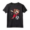 Tamponando Beagle Trinidad e Tobago Calcio - Bandiera Maglietta con Cane Beagle - Regalo Perfetto per Tifosi di Calcio