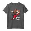 Tamponando Beagle Trinidad e Tobago Calcio - Bandiera Maglietta con Cane Beagle - Regalo Perfetto per Tifosi di Calcio