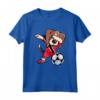 Tamponando Beagle Trinidad e Tobago Calcio - Bandiera Maglietta con Cane Beagle - Regalo Perfetto per Tifosi di Calcio