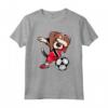Tamponando Beagle Trinidad e Tobago Calcio - Bandiera Maglietta con Cane Beagle - Regalo Perfetto per Tifosi di Calcio