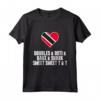 Sweet Trinidad & Tobago Trini Patriotic Tee - Doubles Roti De Vybes Cyah Done Maglietta - Ideal for Homesick Trinis