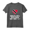 Sweet Trinidad & Tobago Trini Patriotic Tee - Doubles Roti De Vybes Cyah Done Maglietta - Ideal for Homesick Trinis