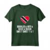 Sweet Trinidad & Tobago Trini Patriotic Tee - Doubles Roti De Vybes Cyah Done Maglietta - Ideal for Homesick Trinis