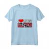 Donna Amo la mia ragazza sexy di HapTiger - Maglietta con Collo a V per Fidanzata Trinidadiana - Regalo di Natale unico per San Valentino