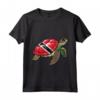Trinidad e Tobago Turtle Pride - Maglietta Bandiera per Donne e Bambini - Ideale per Mostrare l'Orgoglio e l'Amore per Trinidad e Tobago