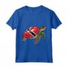 Trinidad e Tobago Turtle Pride - Maglietta Bandiera per Donne e Bambini - Ideale per Mostrare l'Orgoglio e l'Amore per Trinidad e Tobago