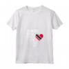 Donna Doubles, Roti - Sweet Trinidad & Tobago Trini Patriotic Tee Maglietta con Collo a V - Perfect for Trinidadians Missing Home