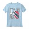 È nel mio DNA Bandiera di Trinidad e Tobago Impronta digitale - Maglietta Personalizzata per Amanti della Cultura Trinidadiana - Acquista Online