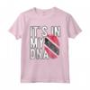 È nel mio DNA Bandiera di Trinidad e Tobago Impronta digitale - Maglietta Personalizzata per Amanti della Cultura Trinidadiana - Acquista Online