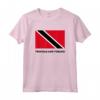 Trinidad and Tobago Flag Maglietta - Design Unico per Mostrare Orgoglio - Ideale per Feste ed Eventi Sportivi
