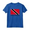 Trinidad and Tobago Flag Maglietta - Design Unico per Mostrare Orgoglio - Ideale per Feste ed Eventi Sportivi