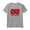 Trinidad and Tobago Flag Maglietta - Design Unico per Mostrare Orgoglio - Ideale per Feste ed Eventi Sportivi