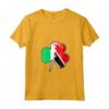 Donna Irlandese e Trinidad Tobago Clover Mix Heritage Maglietta con Collo a V - Ottimo Regalo di Natale per la Tua Identità Culturale - Acquista Online!