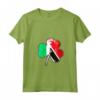 Donna Irlandese e Trinidad Tobago Clover Mix Heritage Maglietta con Collo a V - Ottimo Regalo di Natale per la Tua Identità Culturale - Acquista Online!