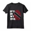 Trini è nel mio DNA - Trinidad & Tobago Patriottico Maglietta con Bandiera - Ideale per Mostrare l'Orgoglio Trini e Tobago