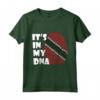 Trini è nel mio DNA - Trinidad & Tobago Patriottico Maglietta con Bandiera - Ideale per Mostrare l'Orgoglio Trini e Tobago