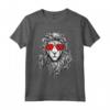 Trinidad and Tobago Flag Lion Sunglasses T-shirt - National Pride Apparel for Birthday or Family Holiday