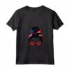 Donna Trinidad e Tobago American Messy Bun USA Bandiera Trinidad Maglietta con Collo a V - Ideale come Regalo per Compleanni e Feste