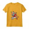 Donna Tamponando Unicorno Trinidad e Tobago Calcio Bandiera Maglietta con Collo a V - Regalo Divertente per Fan di Calcio - Ideale per Compleanno o Natale