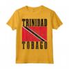 Trinidad & Tobago Bandiera Maglietta - Design Vintage, Ideale come Regalo o Souvenir