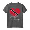 Trinidad & Tobago Bandiera Maglietta - Design Vintage, Ottimo Regalo o Souvenir - Leggera e Taglio Classico
