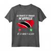 Trinidad e Tobago Appelle et Je Dois Partir T Maglietta - T-shirt Calcio Viaggio per Amanti di Trinidad e Tobago
