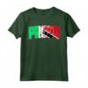 Irlandese e Trinidad Tobago Proud Mix Heritage Maglietta - Regalo di Natale per Nazionalità e Patrimonio - Bandiera Trinidad e Tobago