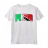 Irlandese e Trinidad Tobago Proud Mix Heritage Maglietta - Regalo di Natale per Nazionalità e Patrimonio - Bandiera Trinidad e Tobago