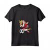 Donna Unicorno Dabbing Trinidad e Tobago Calcio Bandiera Maglietta con Collo a V - Perfetto Regalo per Tifosi di Calcio - Acquista Online Oggi