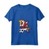 Donna Unicorno Dabbing Trinidad e Tobago Calcio Bandiera Maglietta con Collo a V - Perfetto Regalo per Tifosi di Calcio - Acquista Online Oggi