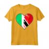 Irlandese e Trinidad Tobago Heart Mix Heritage Maglietta - Regalo di Natale per Chiunque Sia Nazionalità Trinidad - Vintage Bandiera Trinidad e Tobago