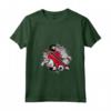 Donna Trinidad e Tobago Calcio Bandiera Nazionale Trinidadiana Maglietta con Collo a V - Support your Team in Style with Soccer Art and National Flag Design