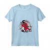 Donna Trinidad e Tobago Calcio Bandiera Nazionale Trinidadiana Maglietta con Collo a V - Support your Team in Style with Soccer Art and National Flag Design