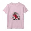 Donna Trinidad e Tobago Calcio Bandiera Nazionale Trinidadiana Maglietta con Collo a V - Support your Team in Style with Soccer Art and National Flag Design