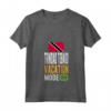 Trinidad Tobago Souvenir - Viaggi - Maglietta Vacanza con Collo a V - Ideale per Appassionati di Viaggi e Famiglie