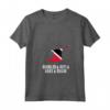 Donna Doubles, Roti - Sweet Trinidad & Tobago Trini Patriotic Tee Maglietta con Collo a V - Ideal for Homesick Trinis - Express Caribbean Pride!