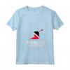 Donna Doubles, Roti - Sweet Trinidad & Tobago Trini Patriotic Tee Maglietta con Collo a V - Ideal for Homesick Trinis - Express Caribbean Pride!