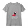 Donna Doubles, Roti - Sweet Trinidad & Tobago Trini Patriotic Tee Maglietta con Collo a V - Ideal for Homesick Trinis - Express Caribbean Pride!