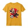 Dabbing Cane Trinidad e Tobago Calcio - Bandiera Trinidad Maglietta - Proud Supporter of the National Flag Soccer Team
