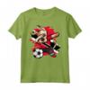 Dabbing Cane Trinidad e Tobago Calcio - Bandiera Trinidad Maglietta - Proud Supporter of the National Flag Soccer Team