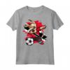 Dabbing Cane Trinidad e Tobago Calcio - Bandiera Trinidad Maglietta - Proud Supporter of the National Flag Soccer Team