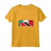 Donna Messicano e Trinidad Tobago Perfect Mix Heritage Maglietta con Collo a V - Ideale per Natale - Celebrating Mexican and Trinidadian Roots