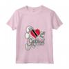Donna Amo la mia ragazza - Maglietta con Collo a V Trinidad per un Regalo di Natale Unico - Ideale per San Valentino